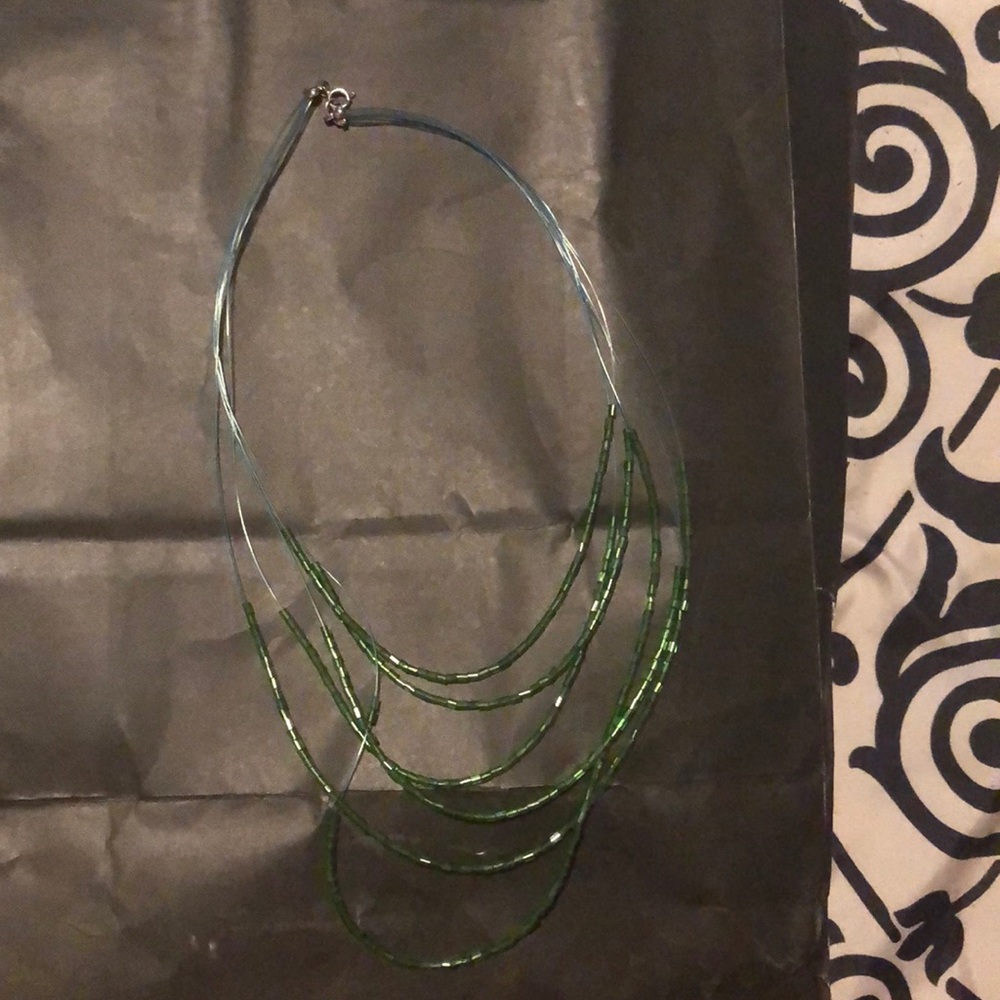 6 Layered Beaded Necklace